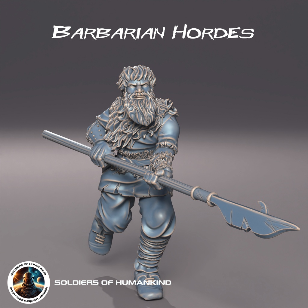 Barbarian Hordes Warriors