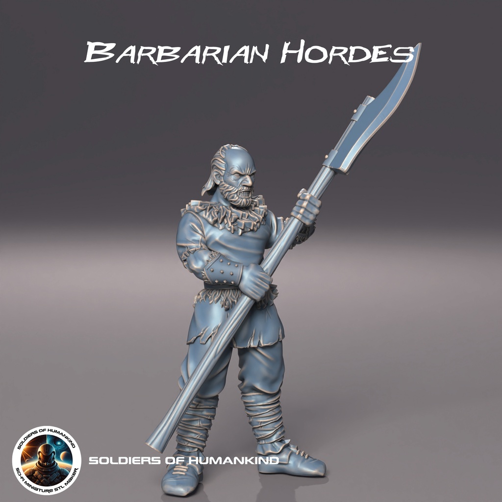 Barbarian Hordes Warriors