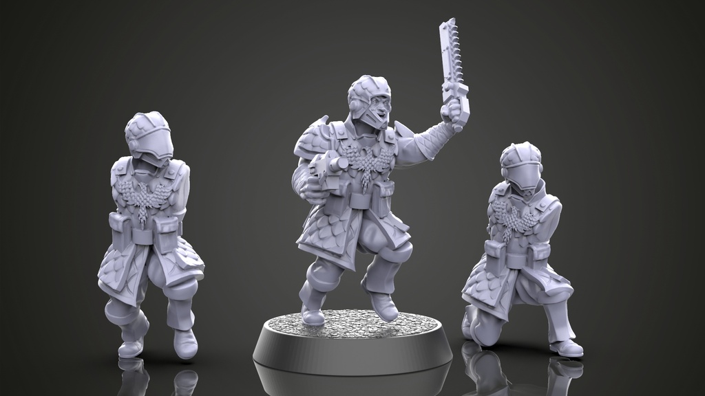 Officer pose options