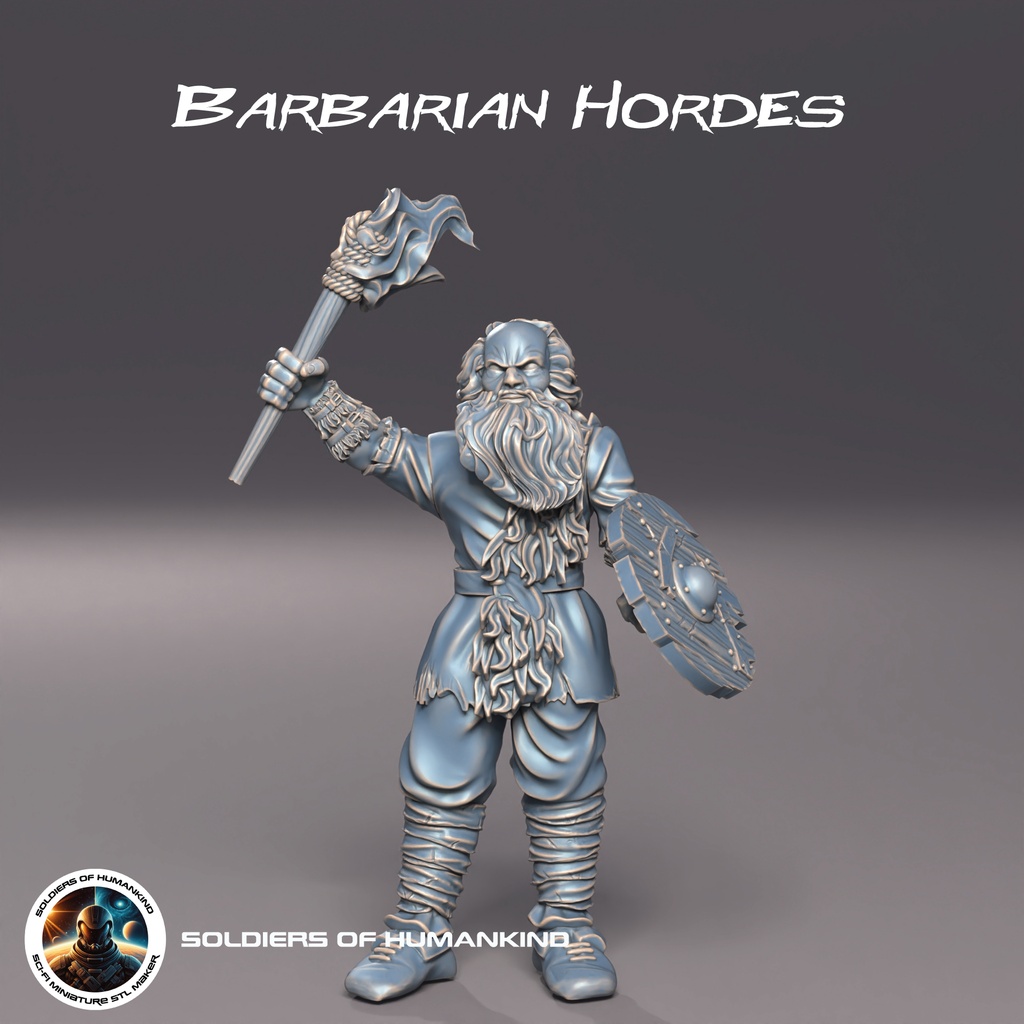 Barbarian Hordes Warriors