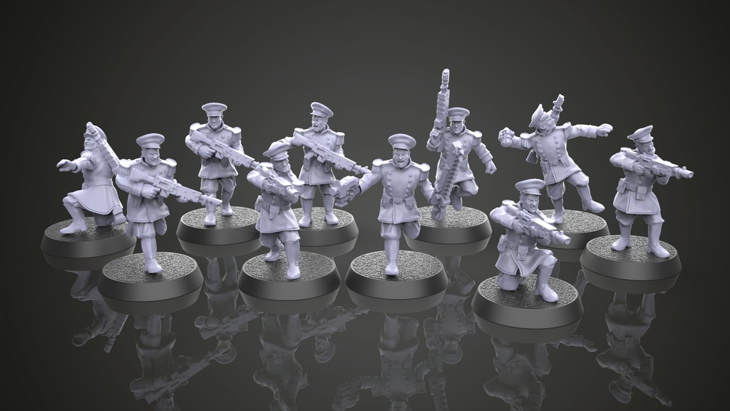 Parade uniform troops
