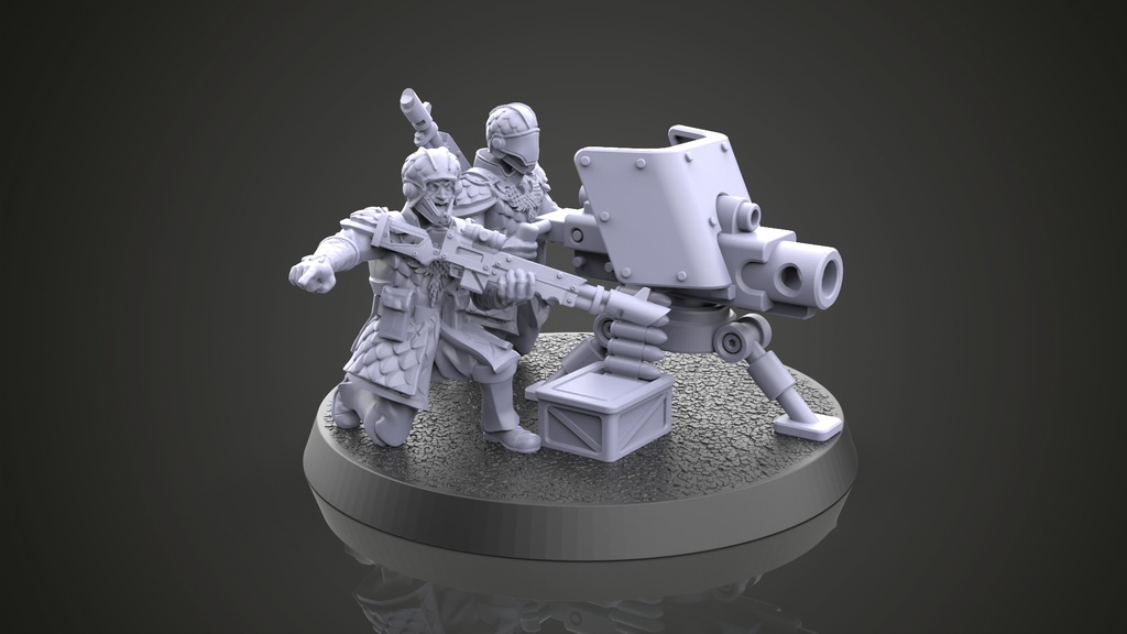 Sons of the Dragon Heavy weapons squad