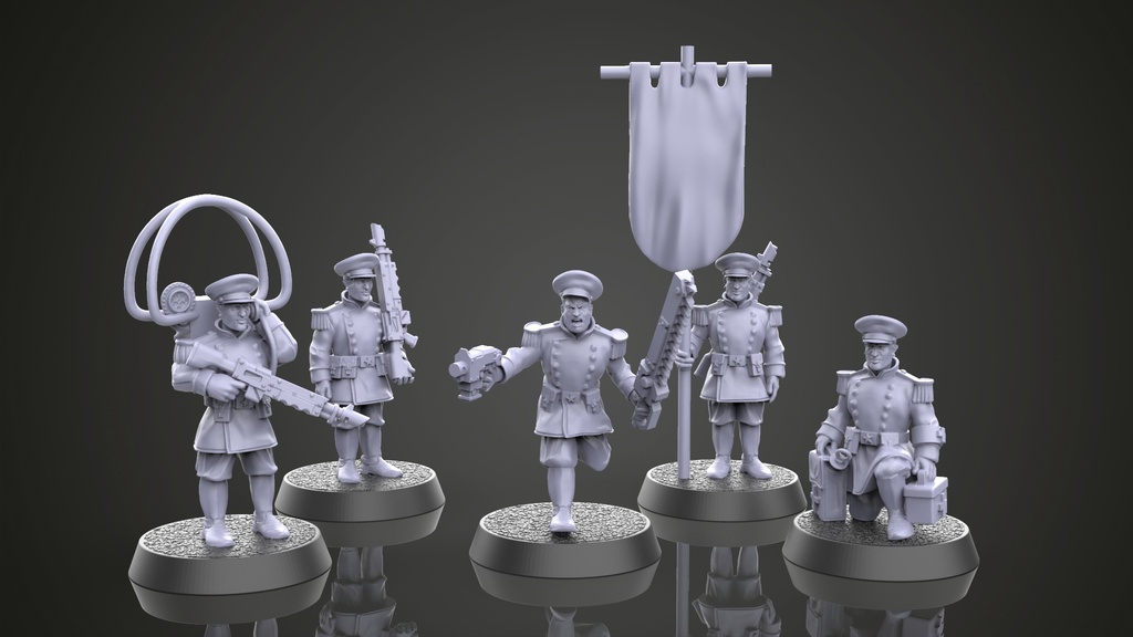 Parade uniform command squad