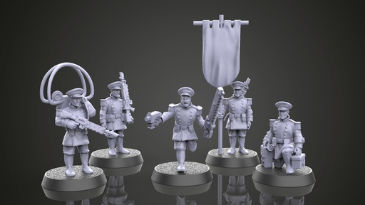 Parade uniform command squad