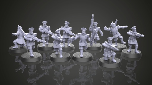 Parade uniform troops